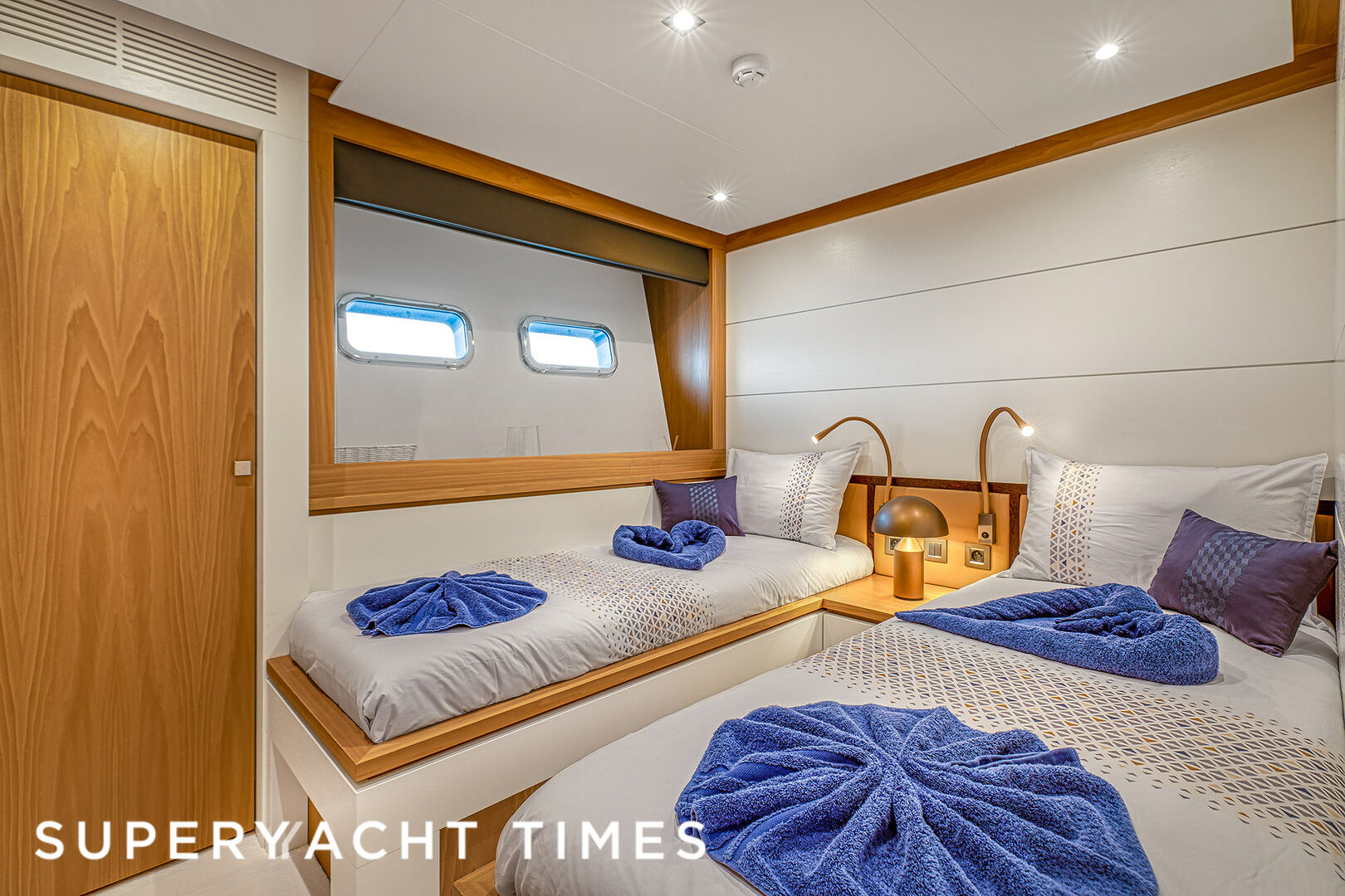 Millesime yacht stateroom