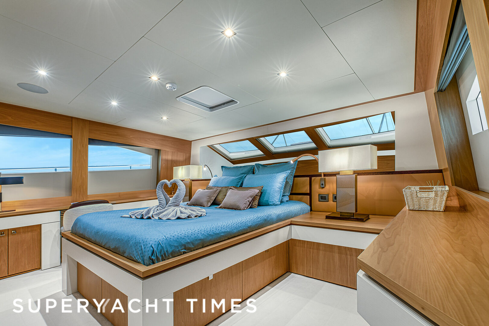 Millesime yacht stateroom