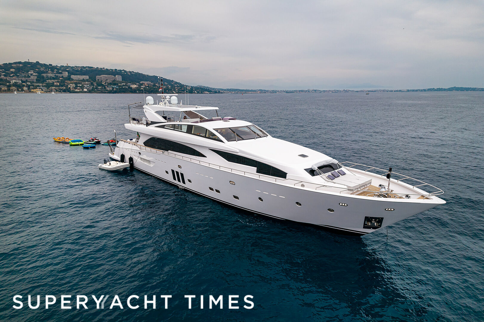Millesime yacht anchored