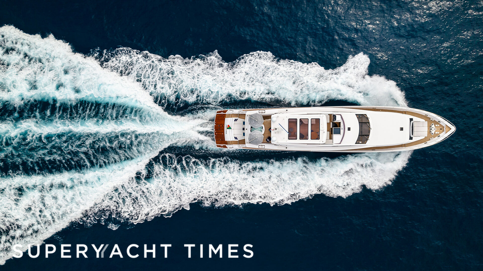 Millesime yacht aerial