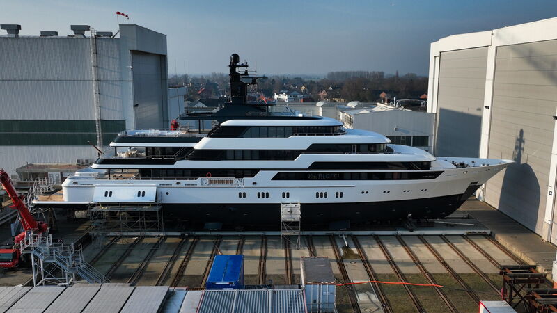 70m yacht Saint Nicolas emerges from extensive Abeking refit and