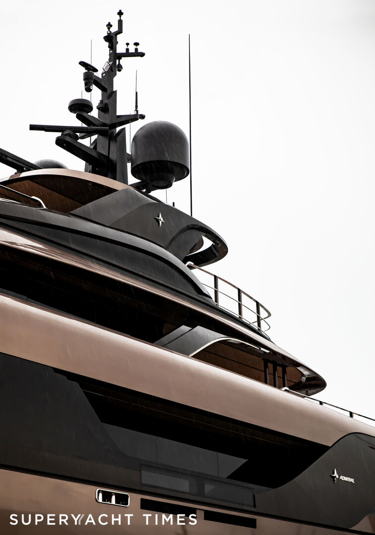 55m Admiral superyacht Raja² launched