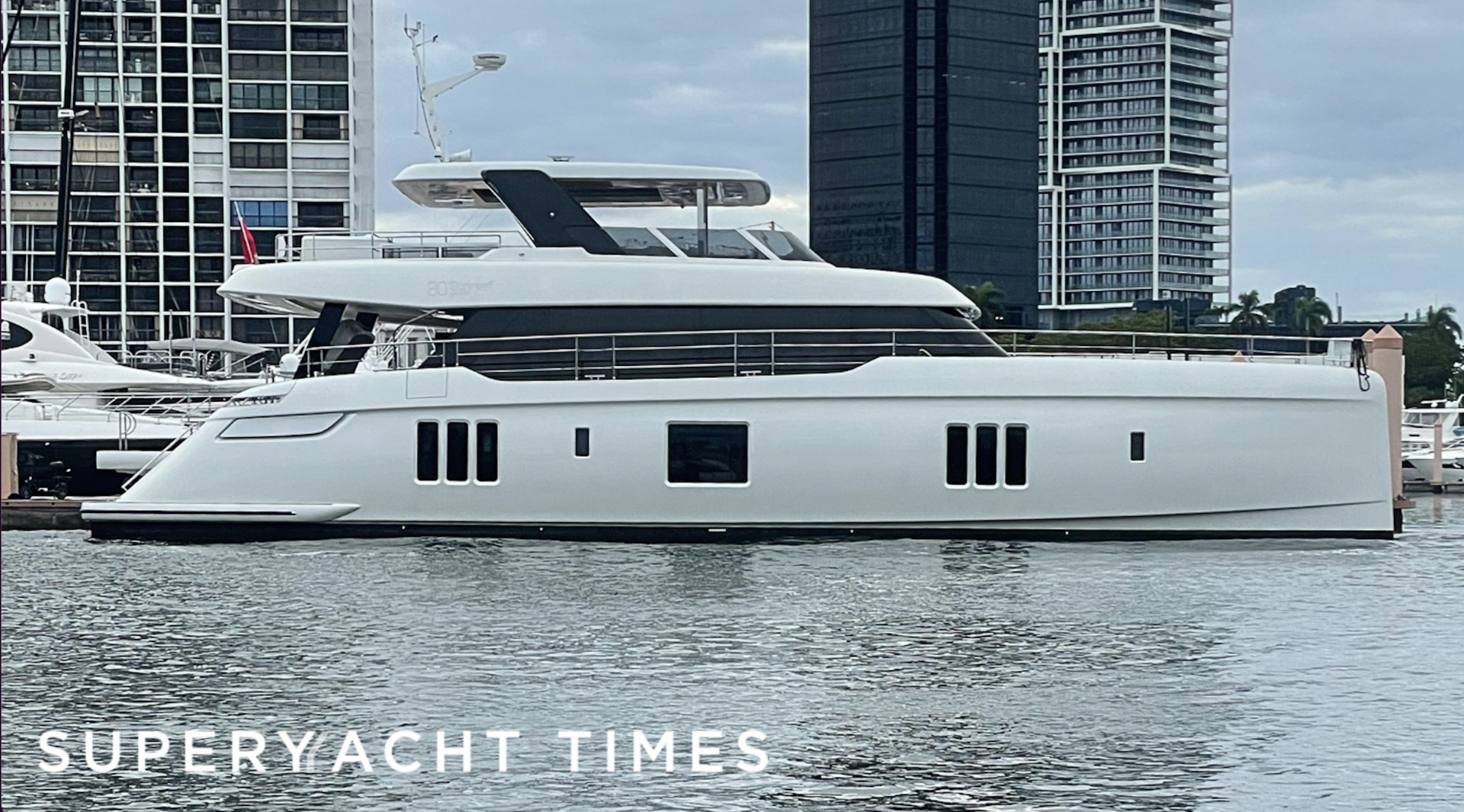 24m Sunreef 80 Power motor yacht Eight Seas sold in-house