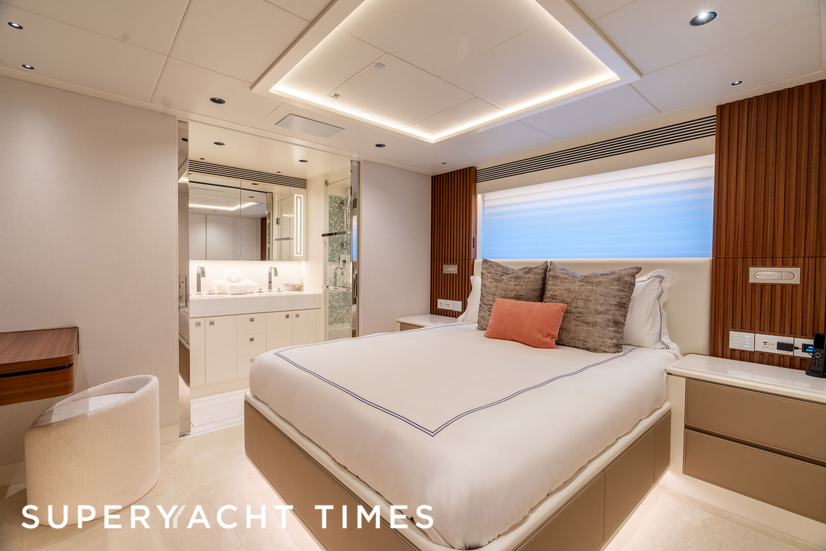Miss Michelle yacht stateroom