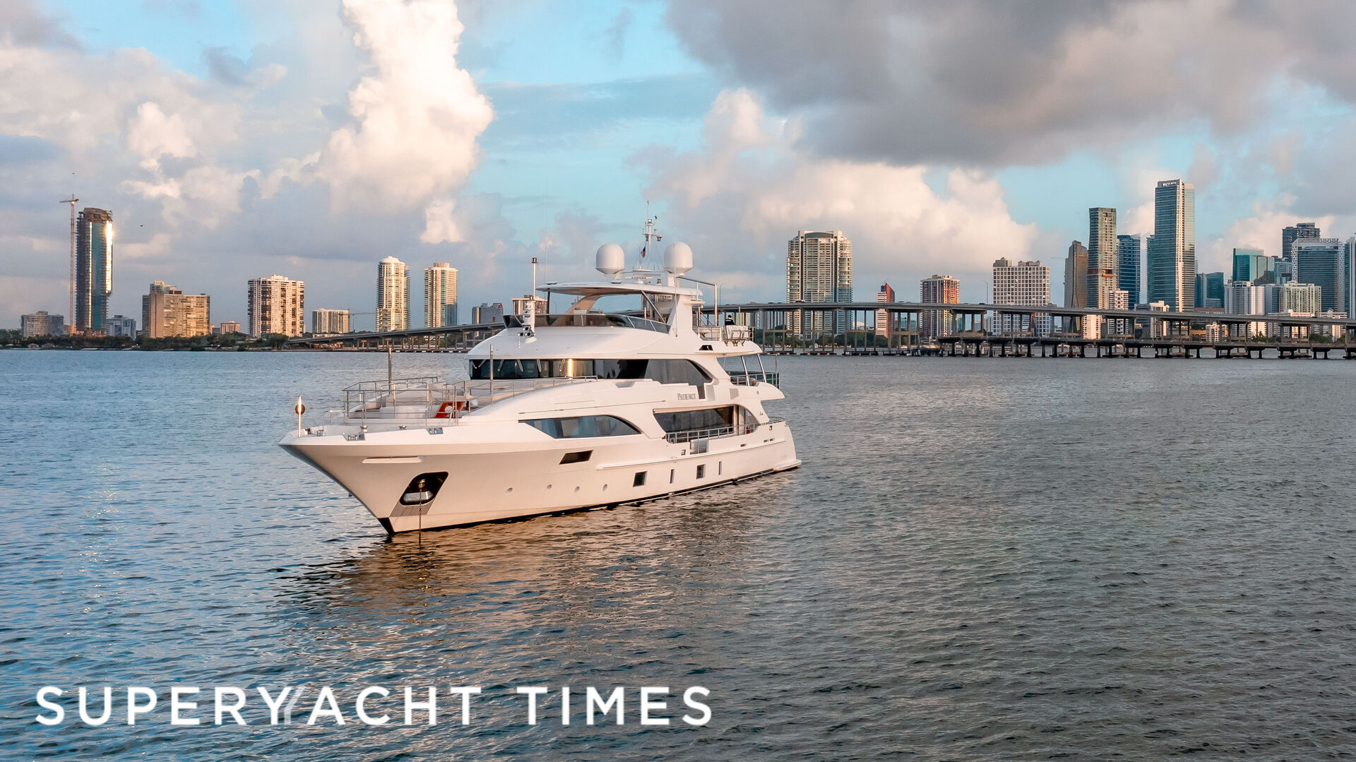 Patience yacht anchored