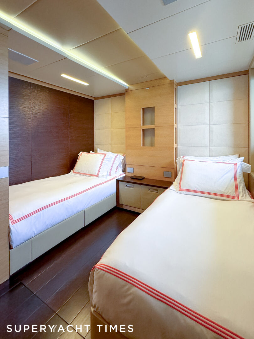 Patience yacht stateroom