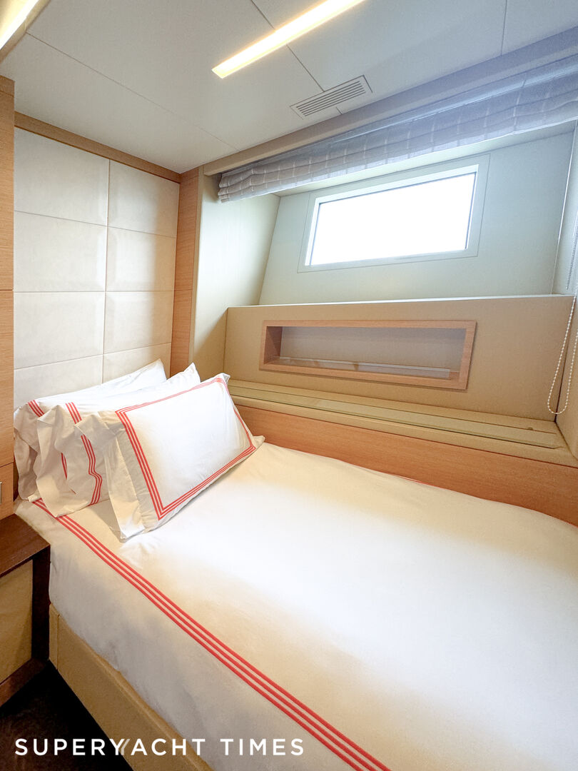 Patience yacht stateroom
