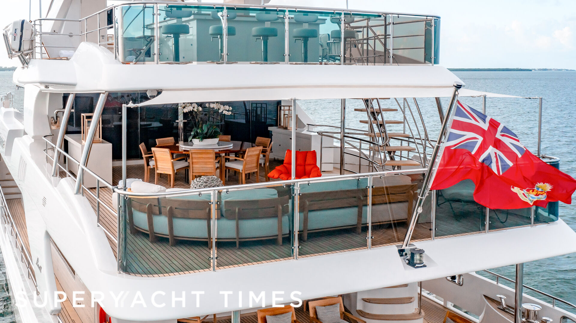 Patience yacht deck