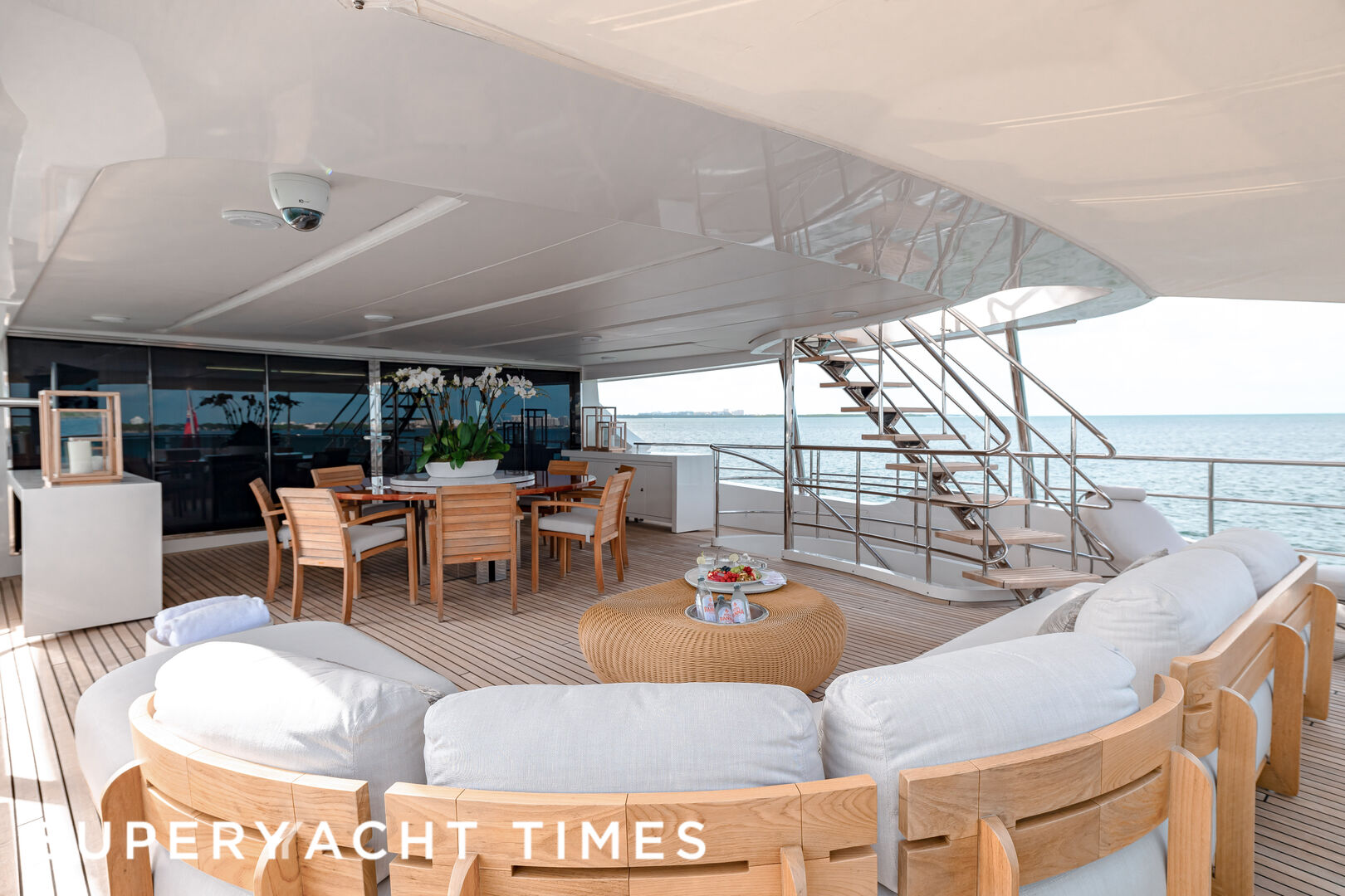 Patience yacht deck