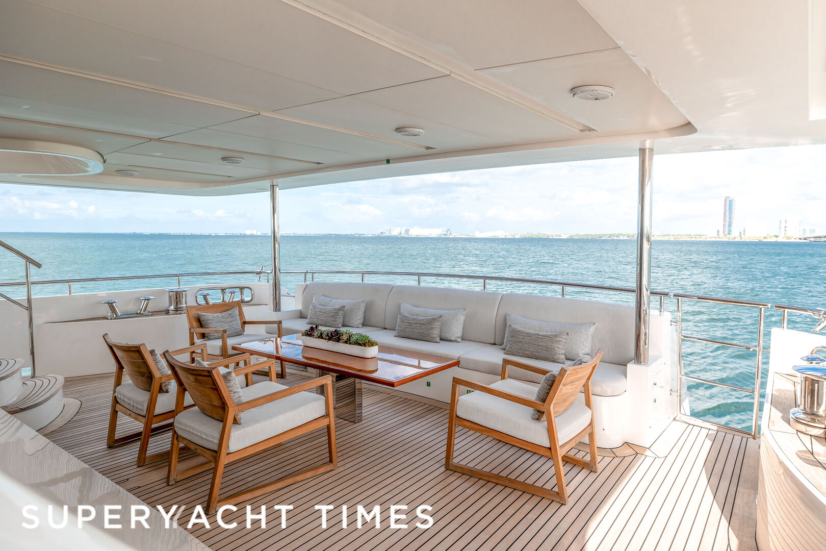 Patience yacht deck