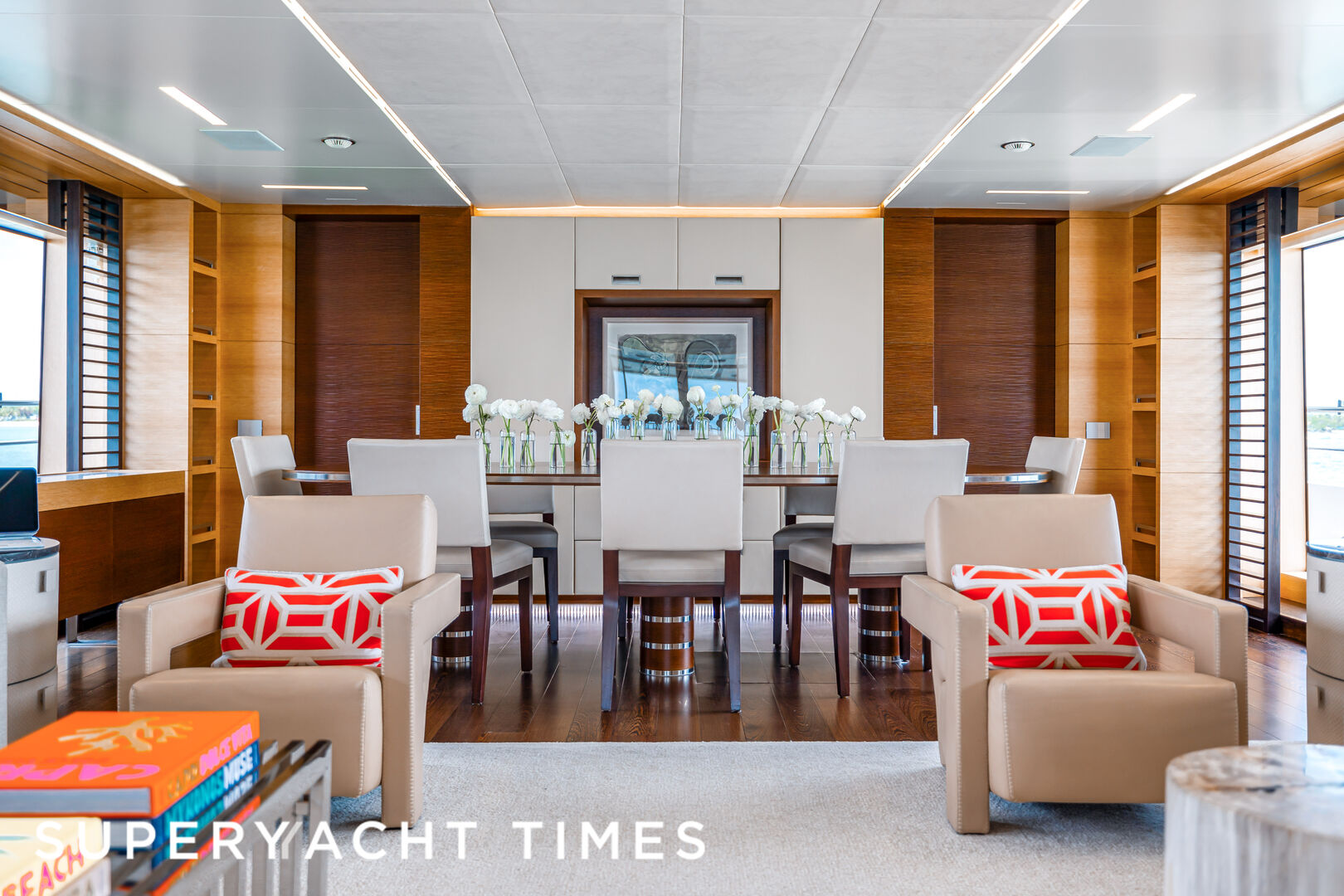 Patience yacht saloon