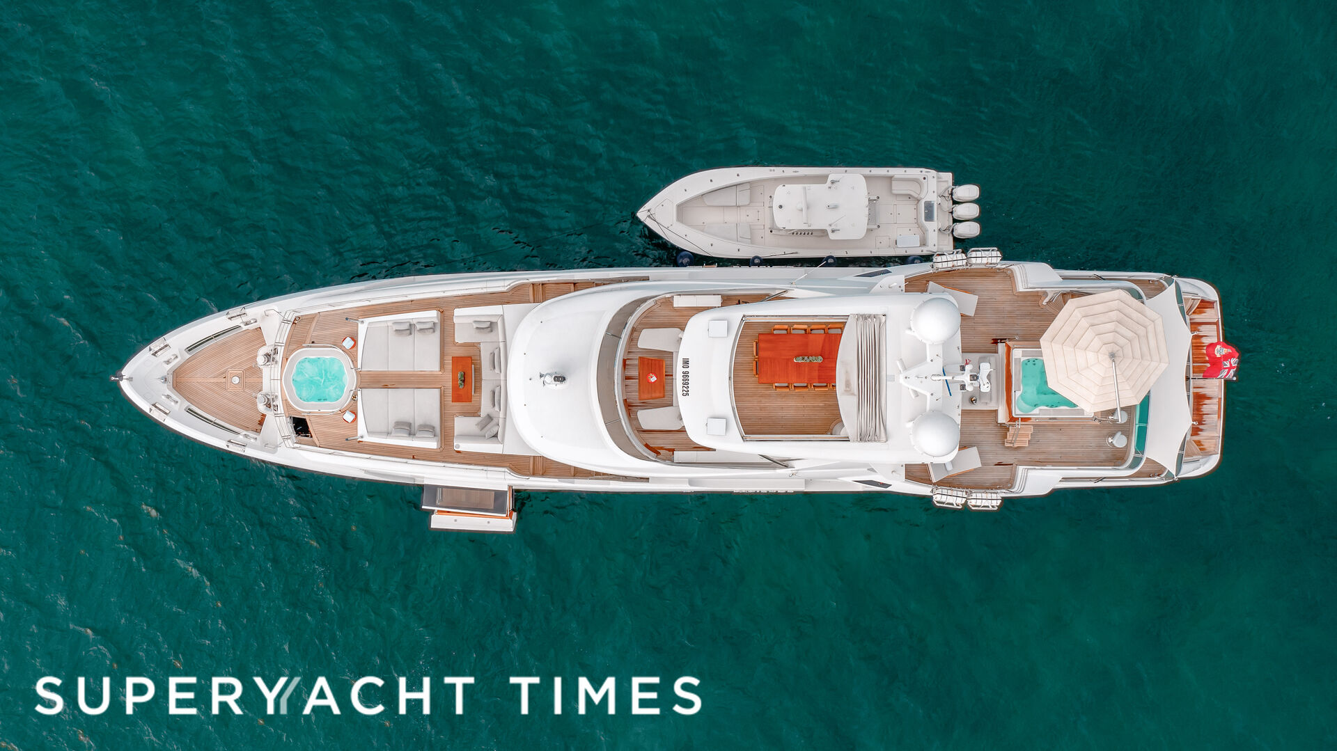 Patience yacht aerial