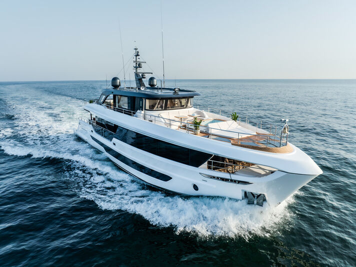 Article image for First hull of Gulf Craft Majesty 100 Terrace ...