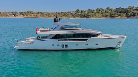 27m Sanlorenzo SX88 motor yacht Hard 8 sold