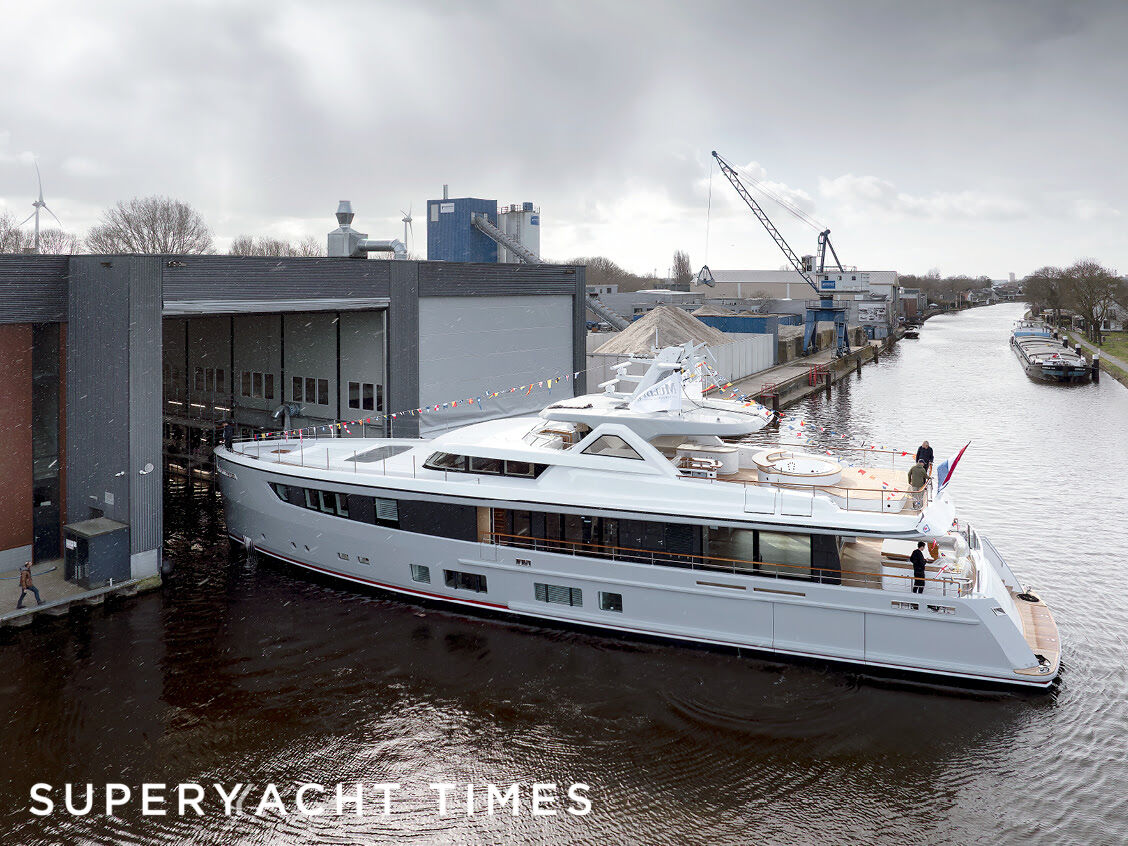 Eighth Mulder ThirtySix yacht Project Unity launched