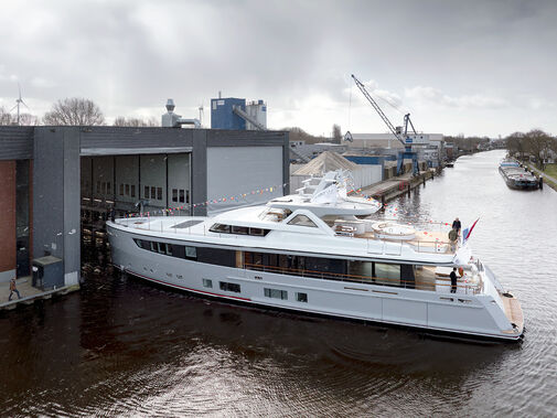 Eighth Mulder ThirtySix yacht Project Unity launched