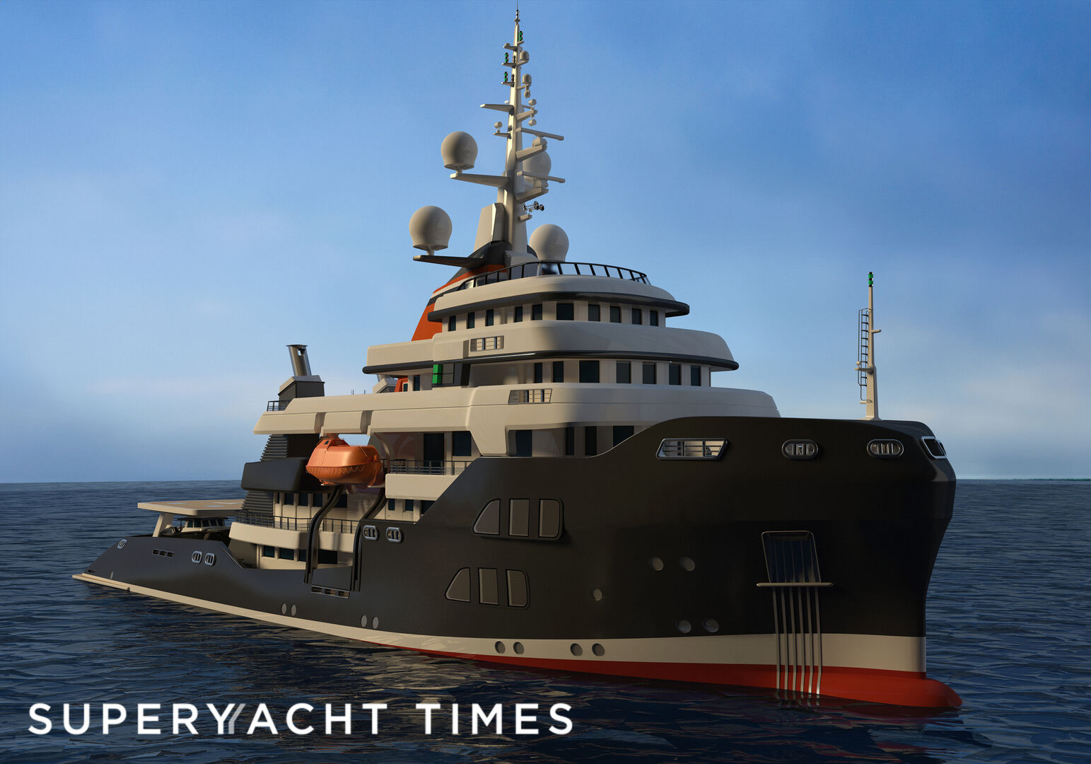 Project Iceberg: The 67m tug-inspired explorer yacht concept