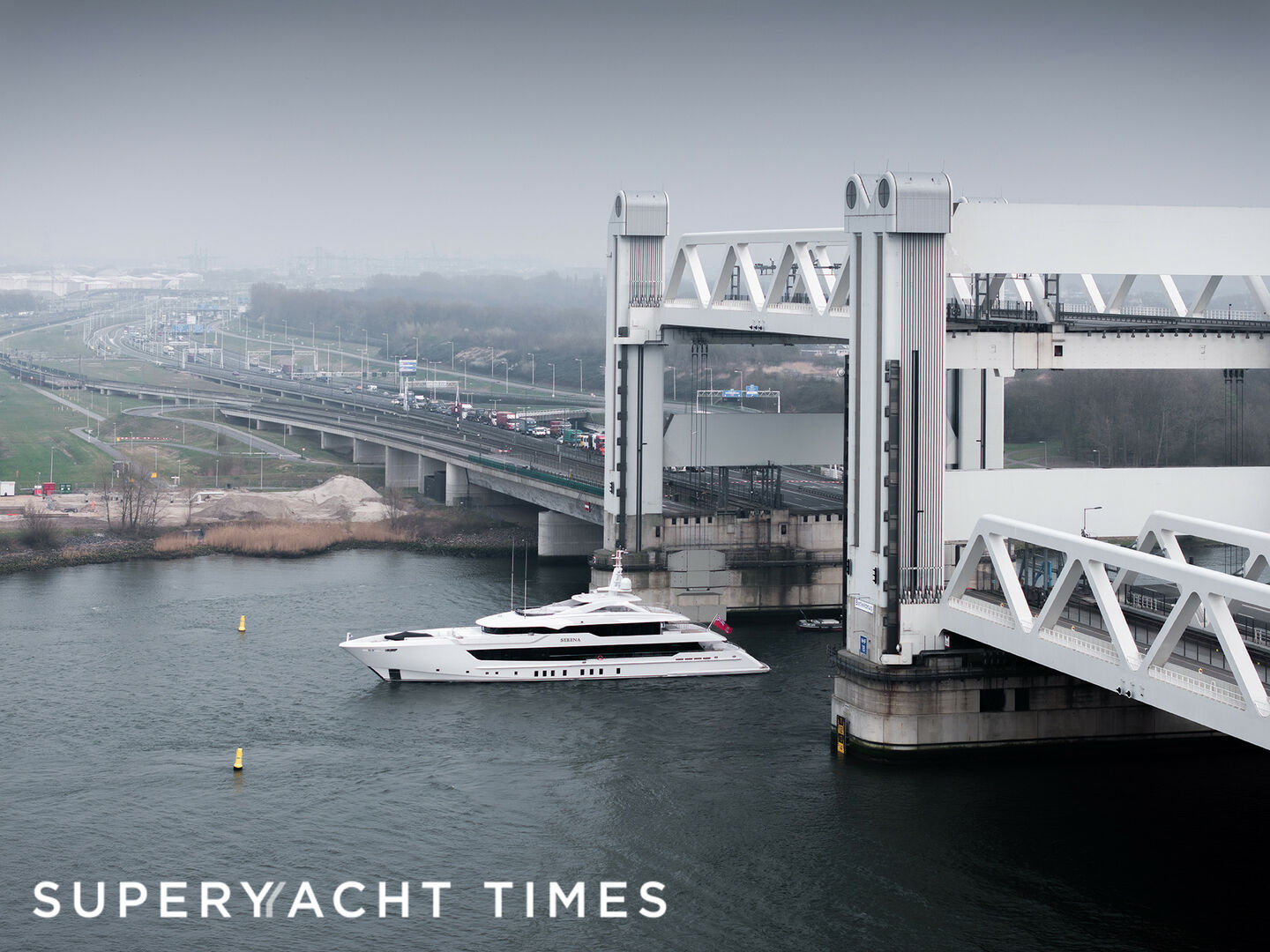 Serena yacht cruising