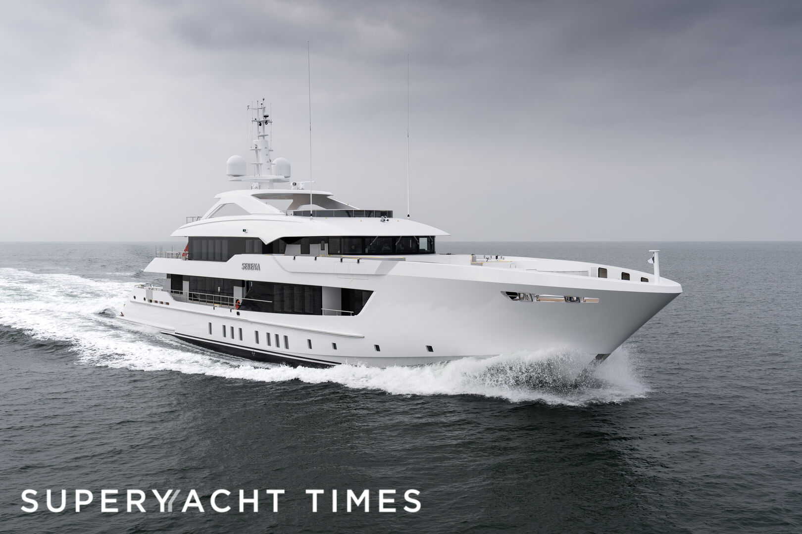 Serena yacht cruising