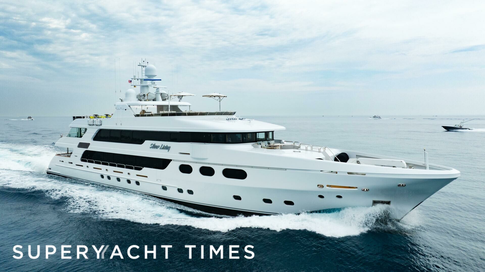 Silver Lining yacht cruising
