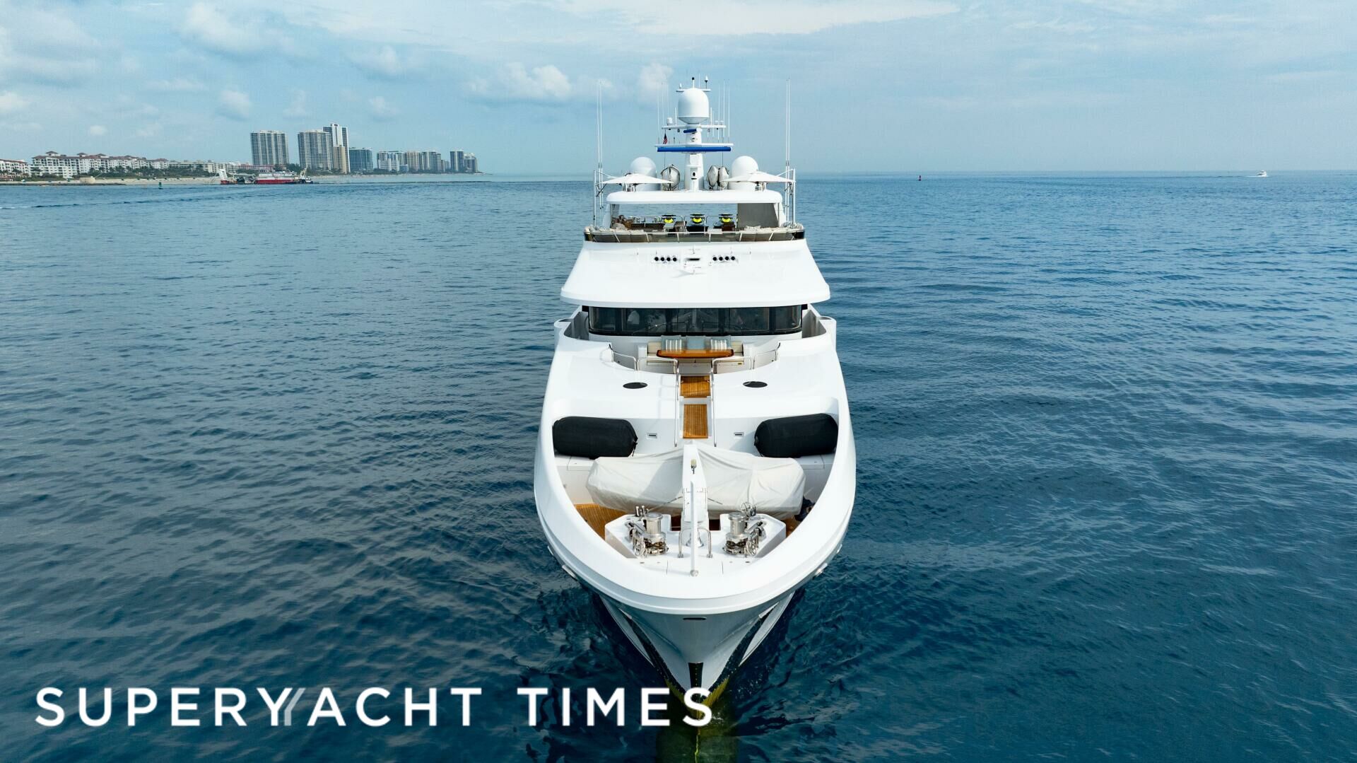Silver Lining yacht deck