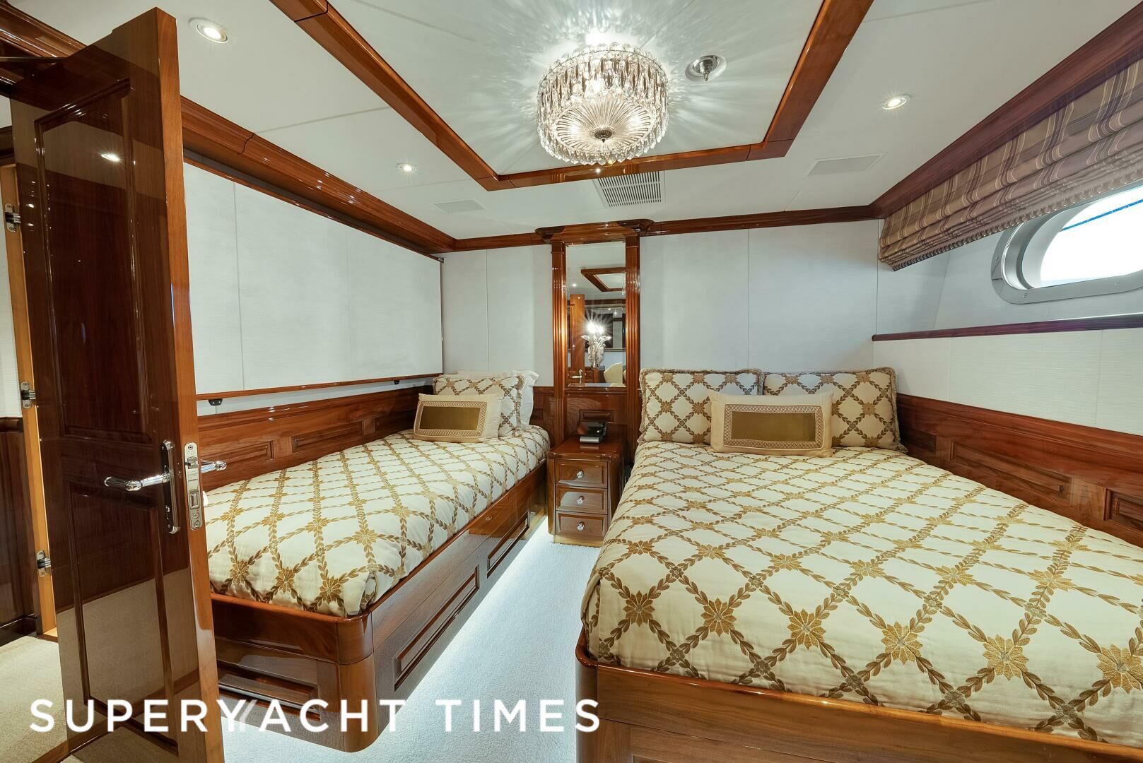Silver Lining yacht stateroom