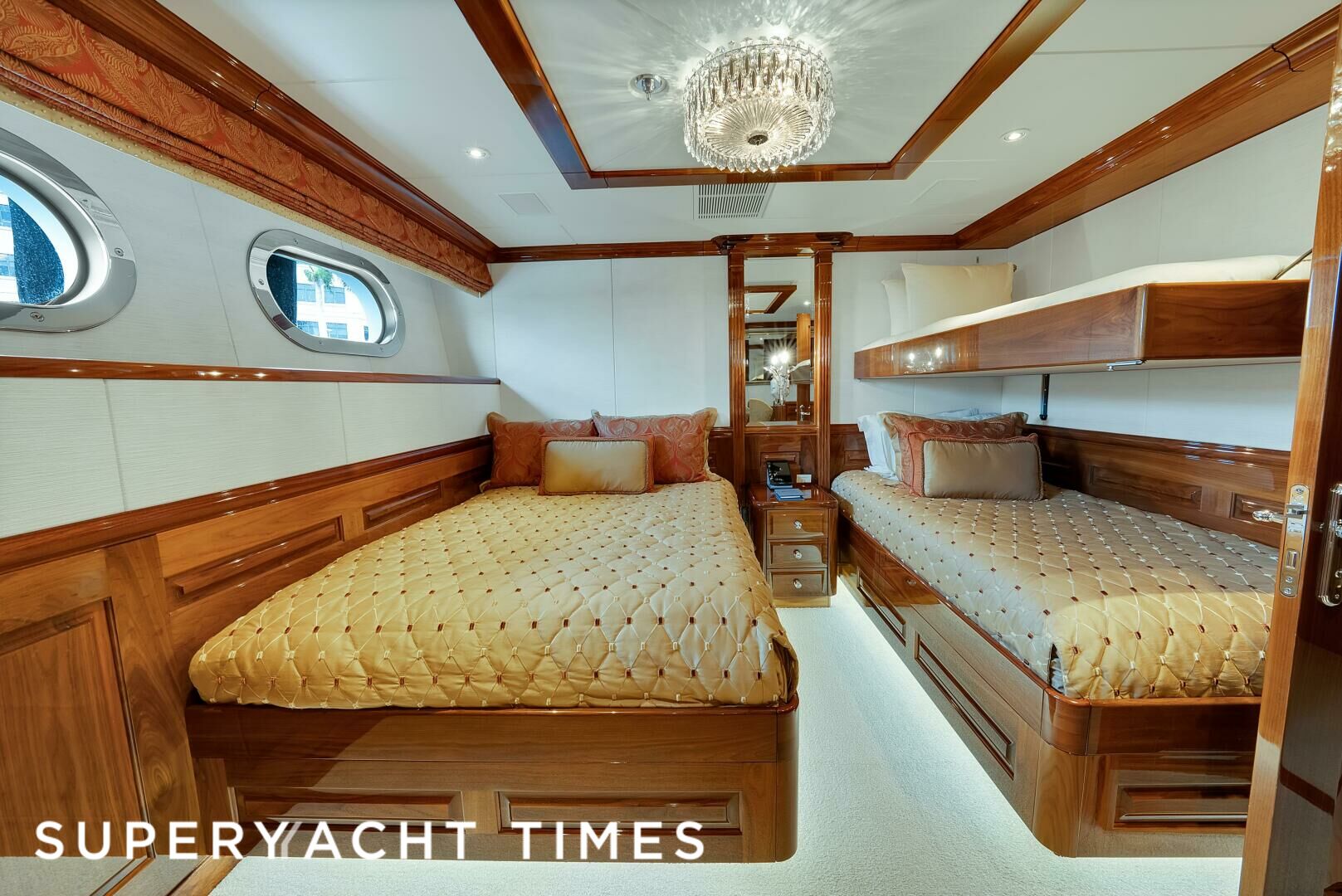 Silver Lining yacht stateroom