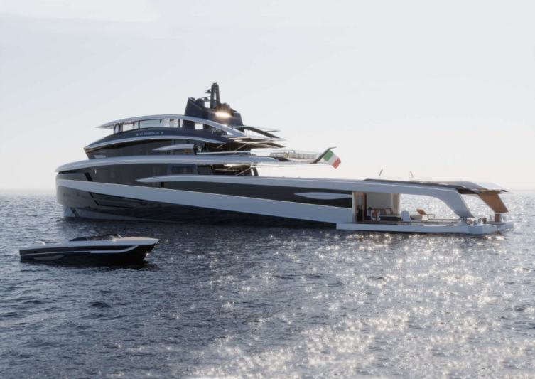 The 1960 superyacht Eliki in Greece