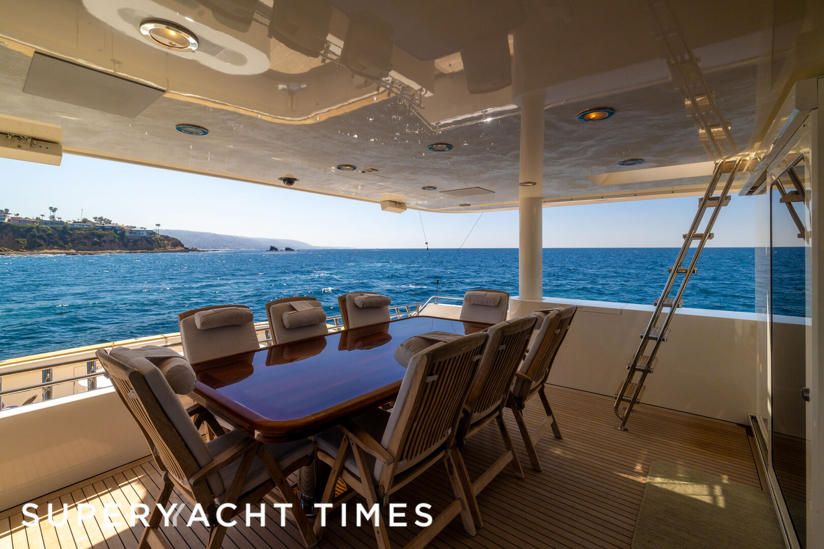 Chiron yacht deck