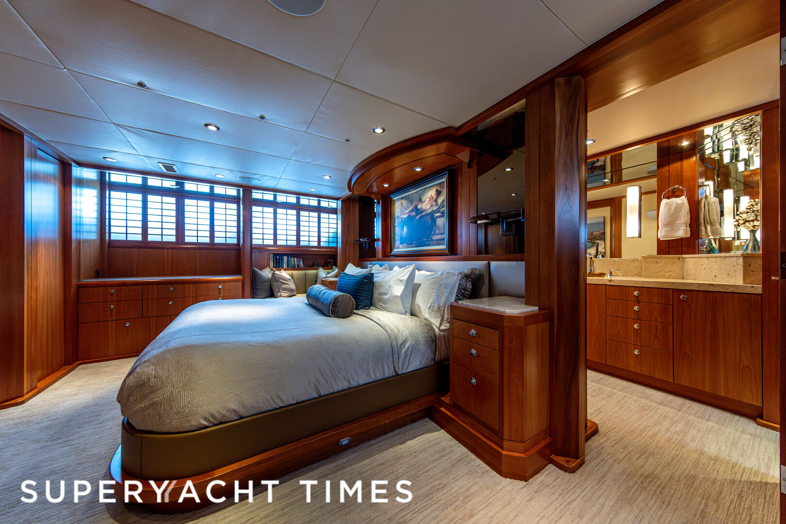 Chiron yacht stateroom