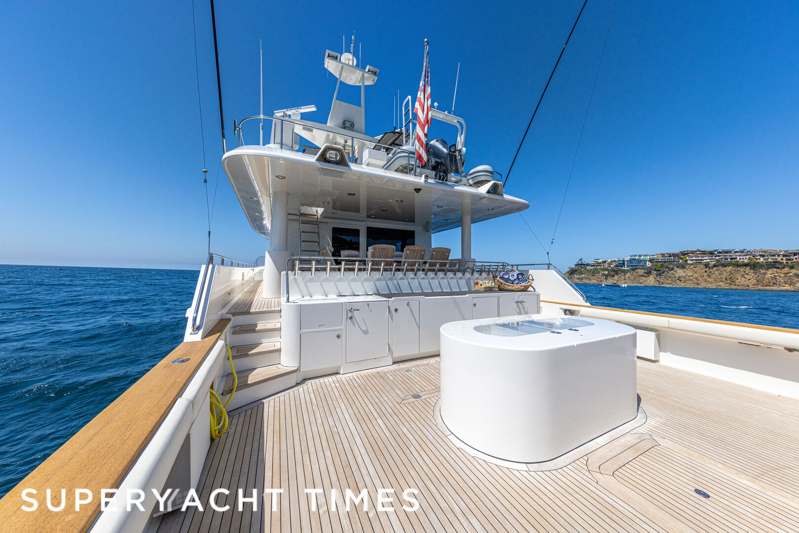 Chiron yacht deck