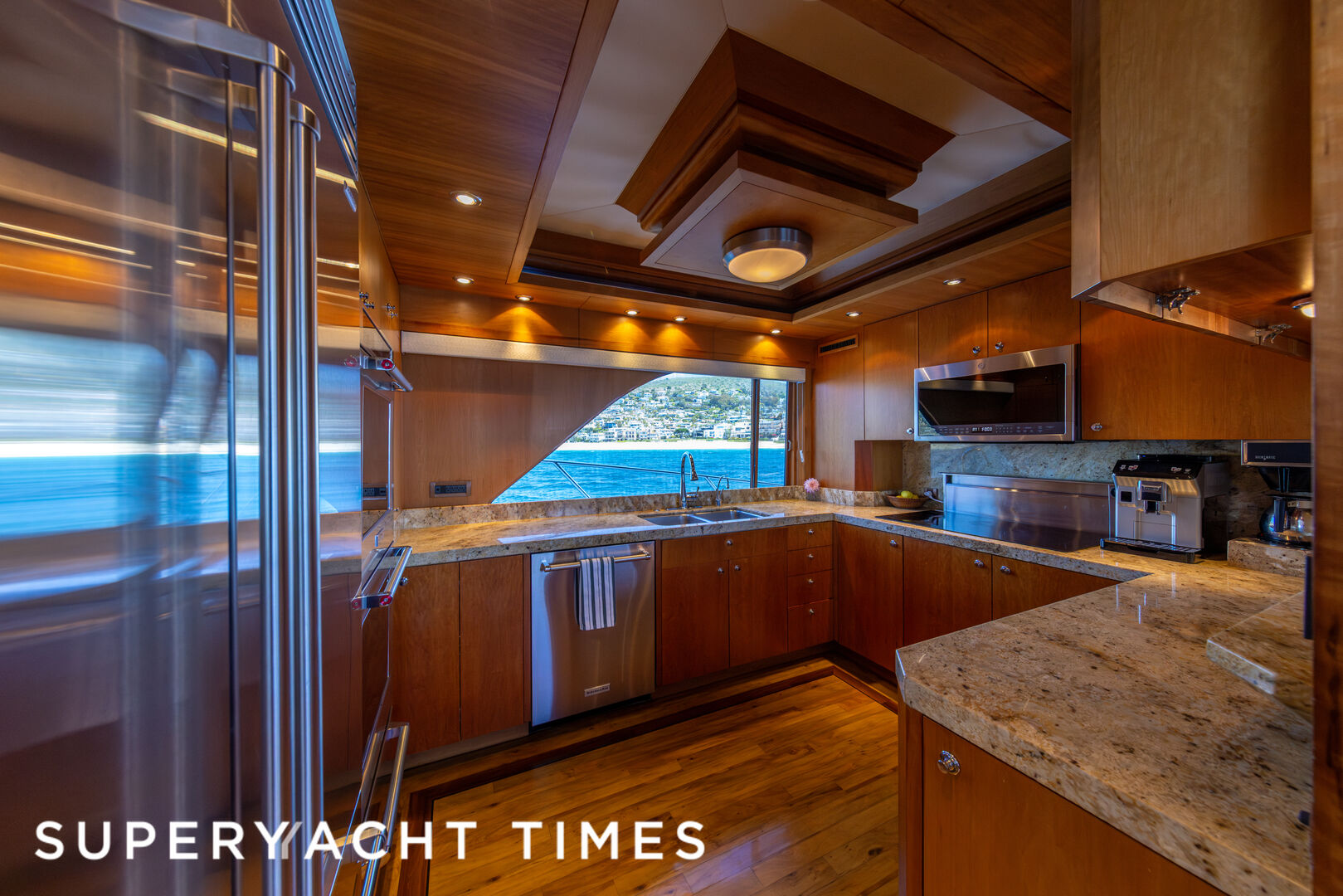 Chiron yacht galley