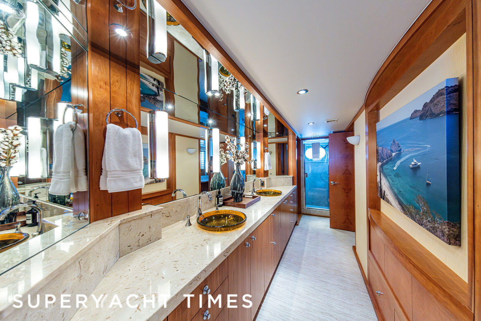 Chiron yacht bathroom