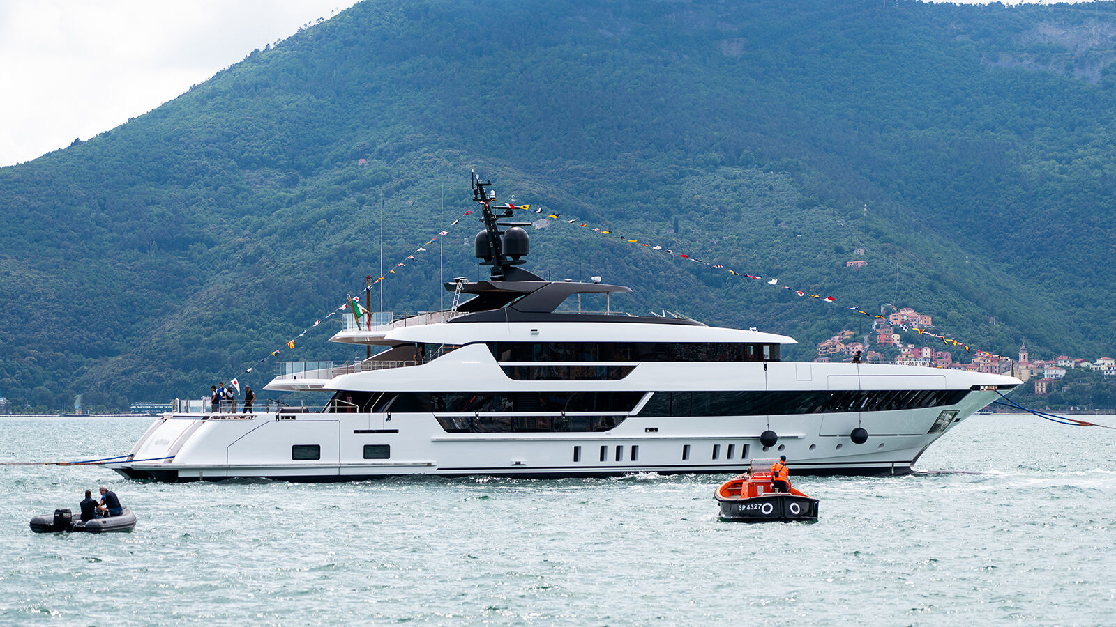 First Sanlorenzo 52 Steel NEO yacht Astraea launched