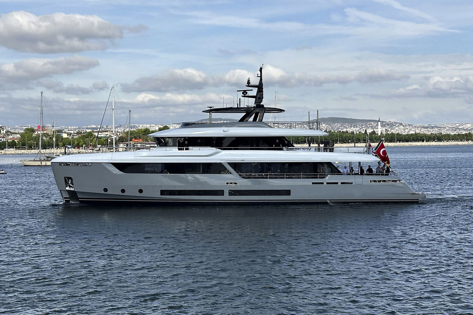 First Atlante 35 Classic explorer yacht Cabana launched at Mengi Yay