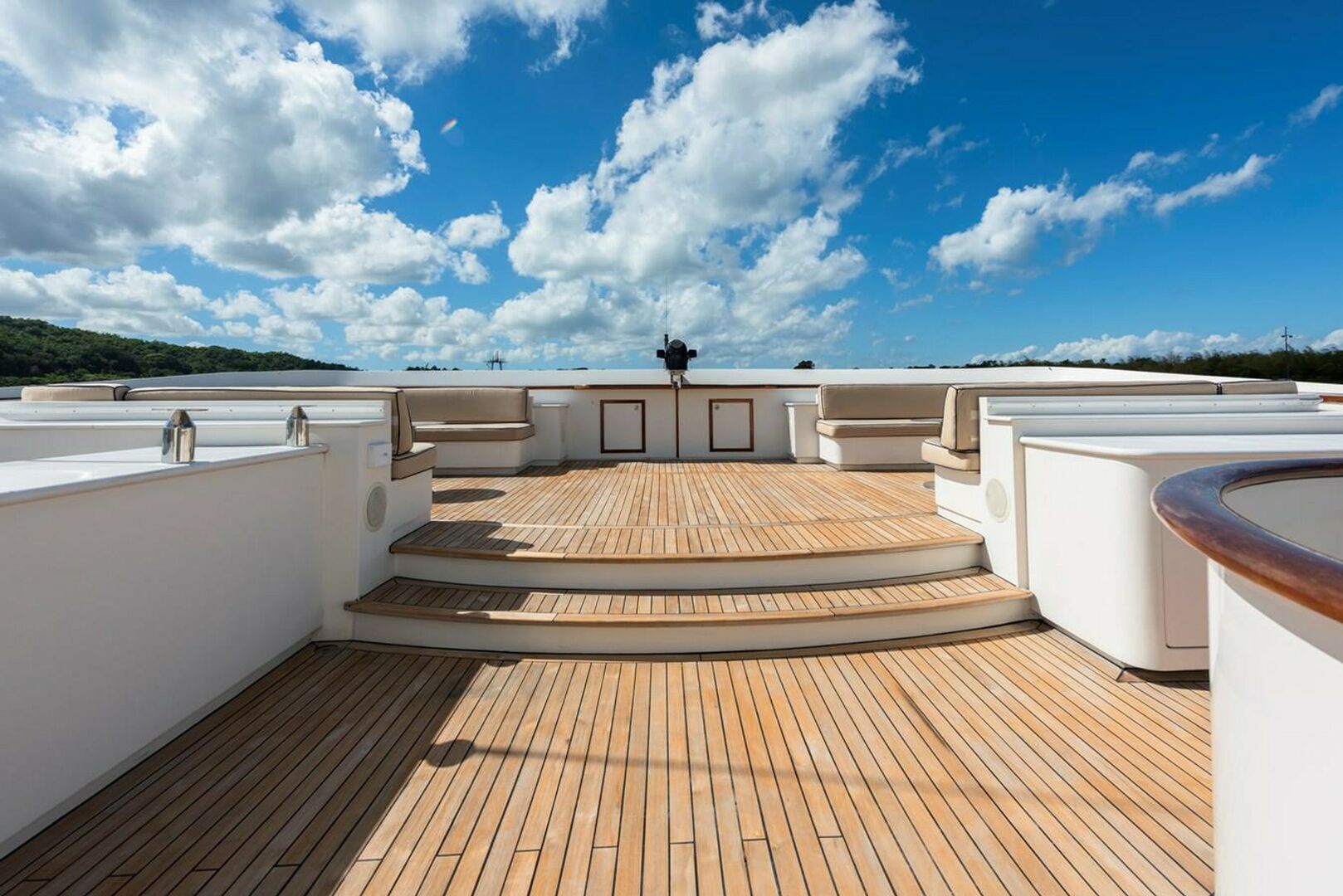Big Aron yacht deck