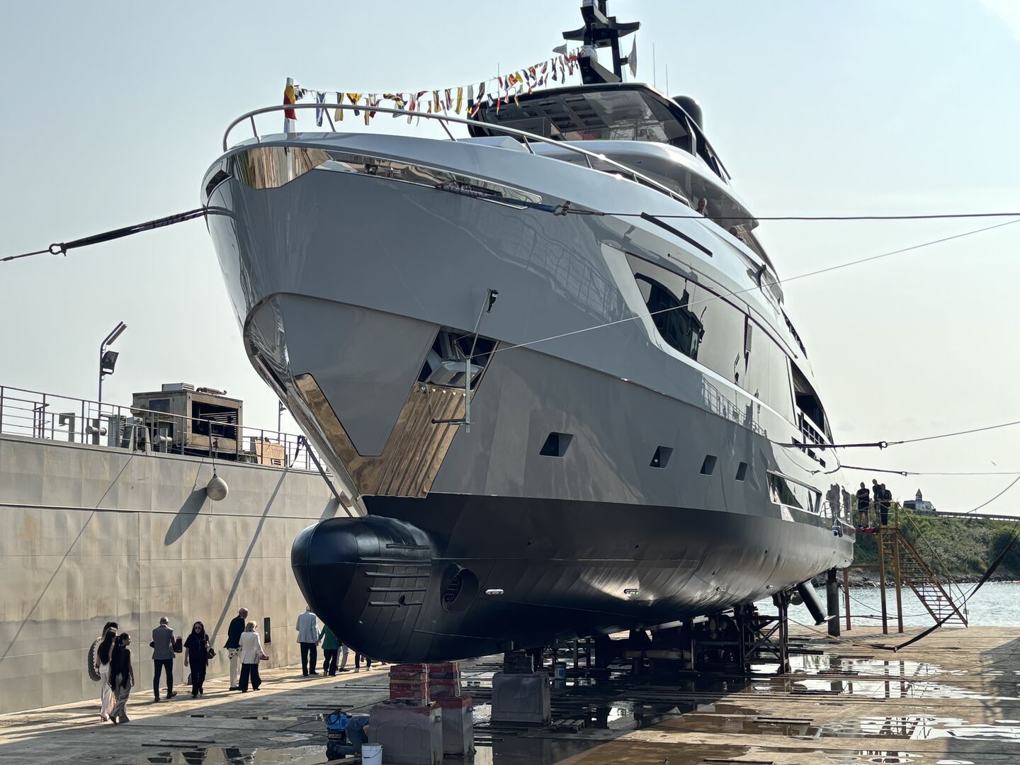 Second 40m Ocean King Doge 400 explorer yacht Ocean Angel launched