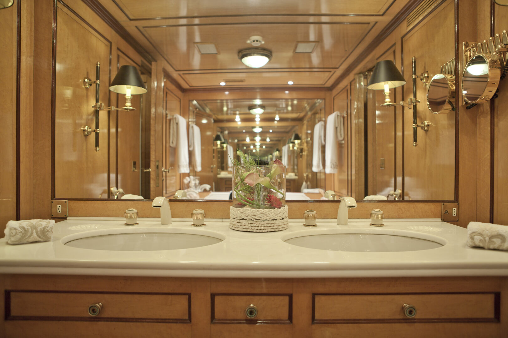 Creole yacht bathroom
