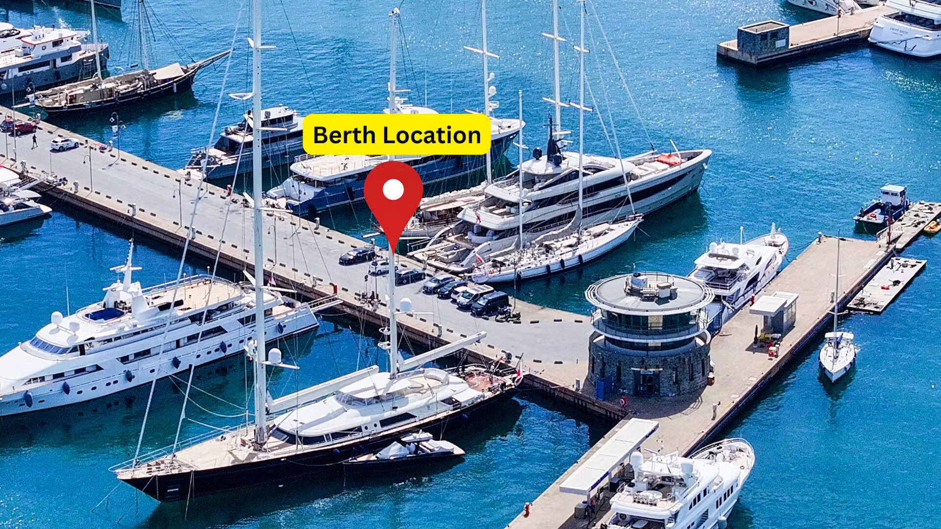 60m berth for auction at Marina Genova Aeroporto