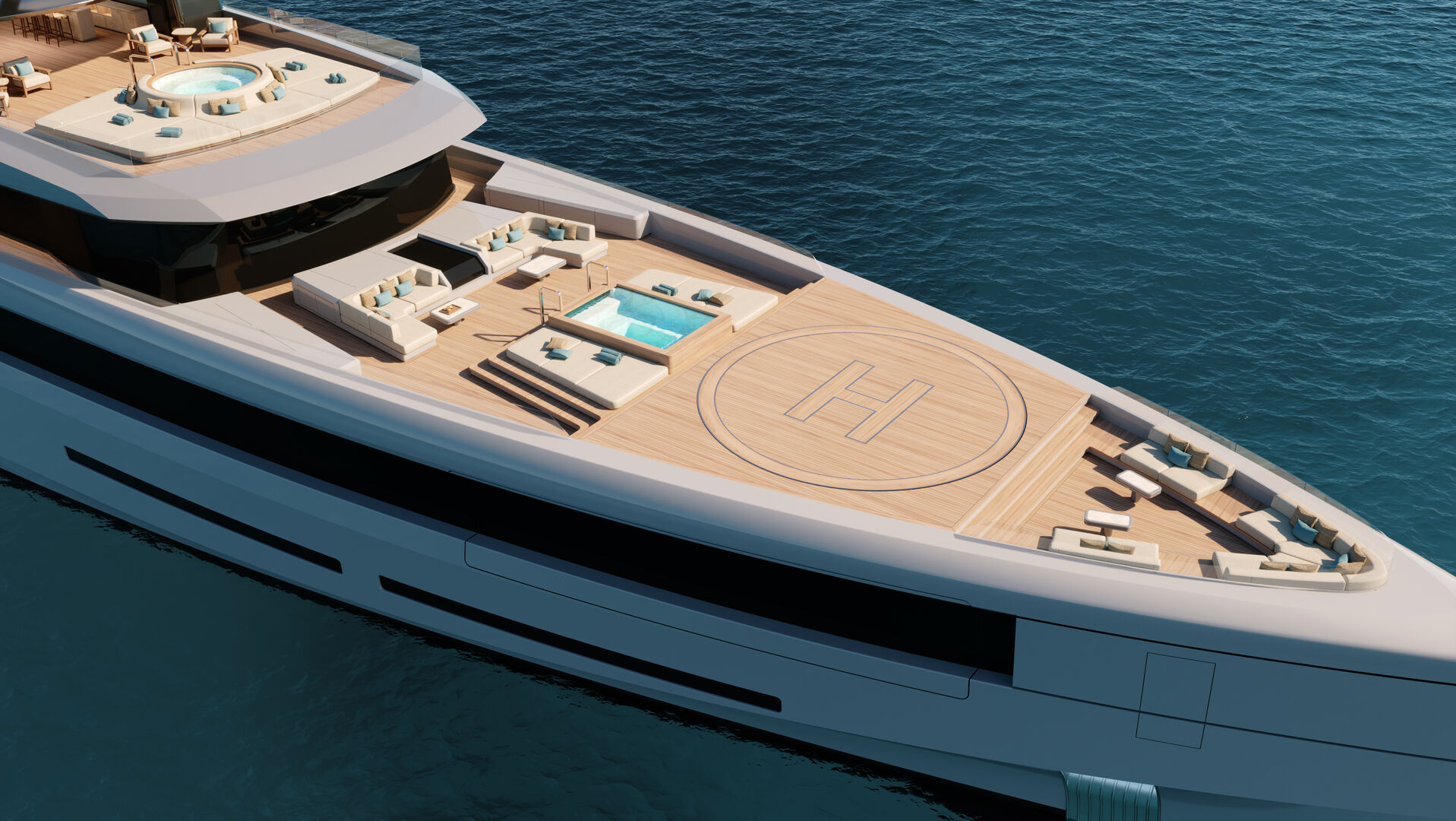 Project Velor: Nauta Design's 75m vision of fluid luxury and