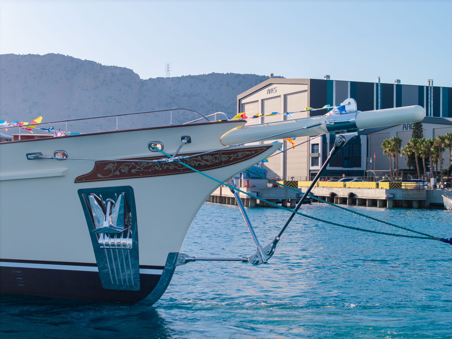 62m Ares sailing yacht Simena launched