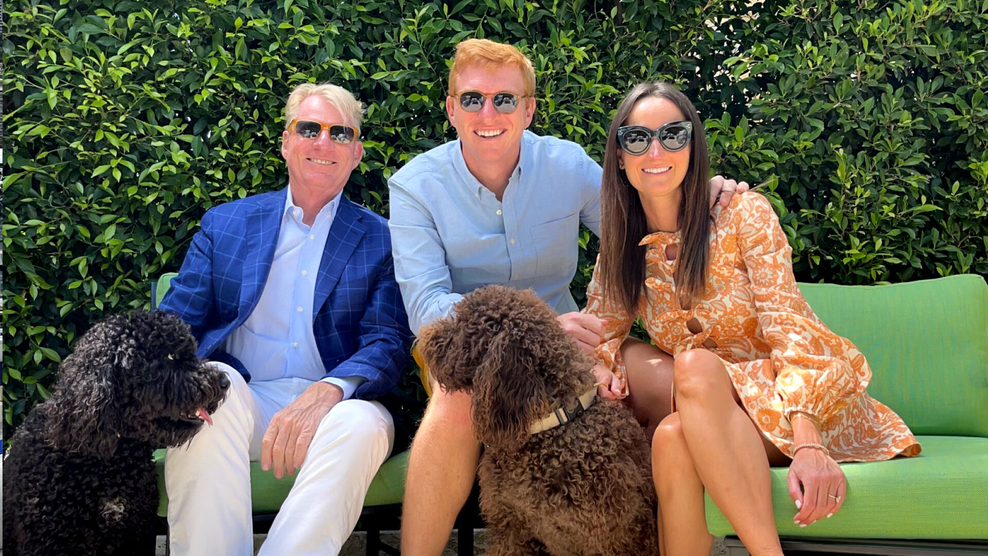 George, Boomer and Cate Jousma of The Italian Yacht Group