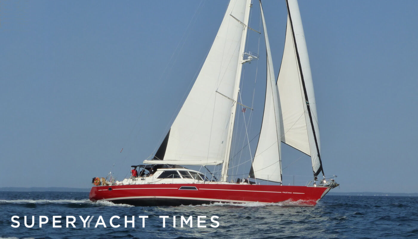 The 25m sailing yacht Mustang sold