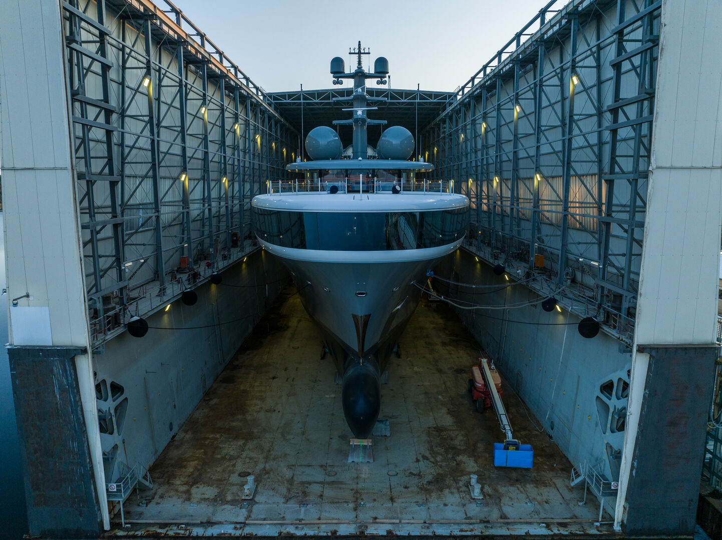 Project Cosmos yacht prepares for launch
