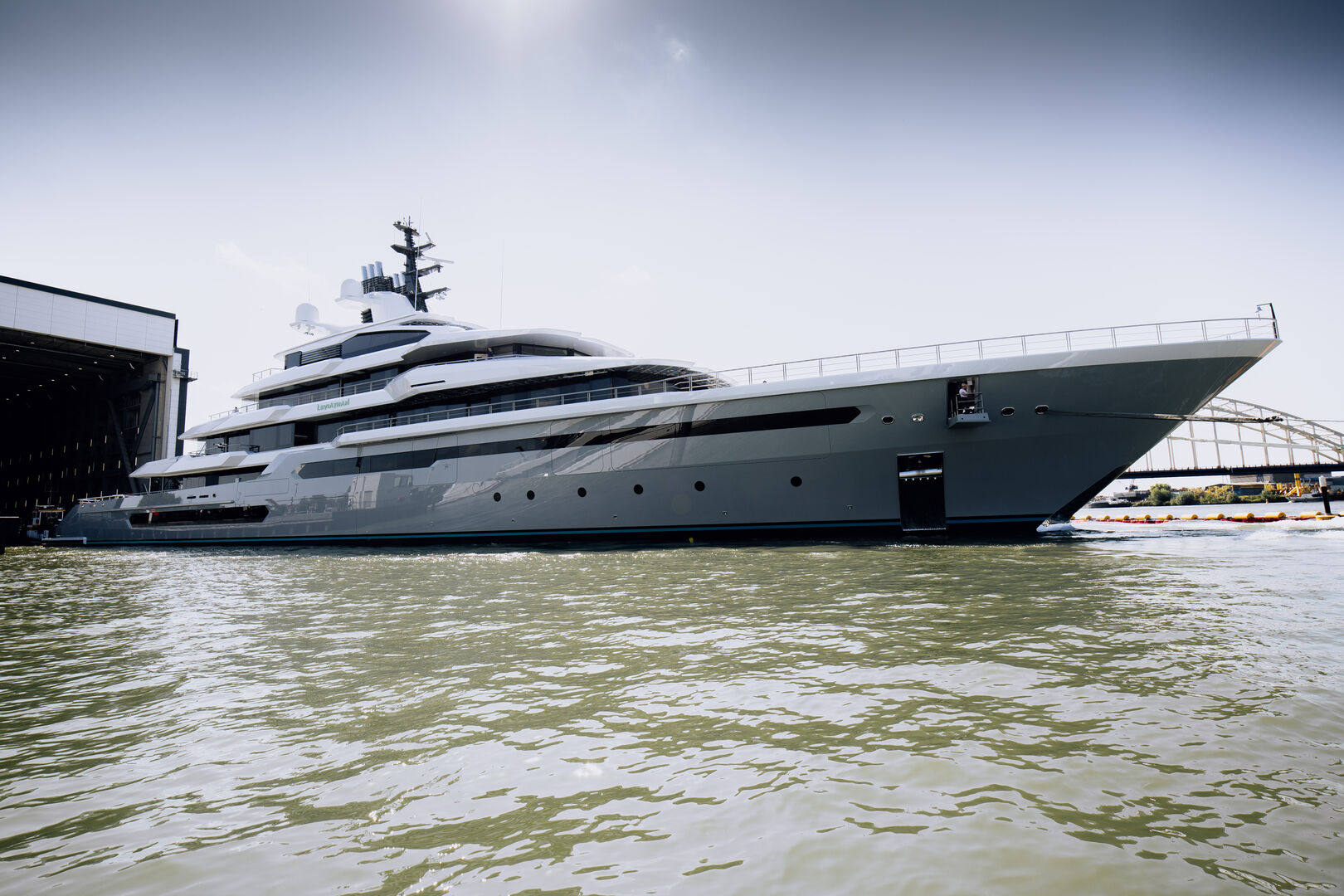111m Oceanco Y722 superyacht Leviathan launched