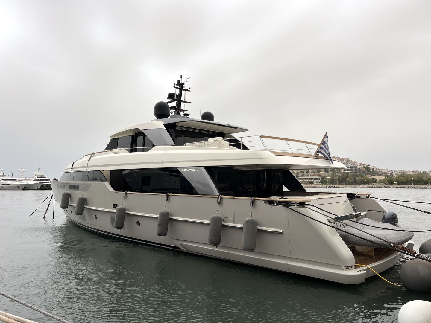 29m Sanlorenzo motor yacht Fatsa sold