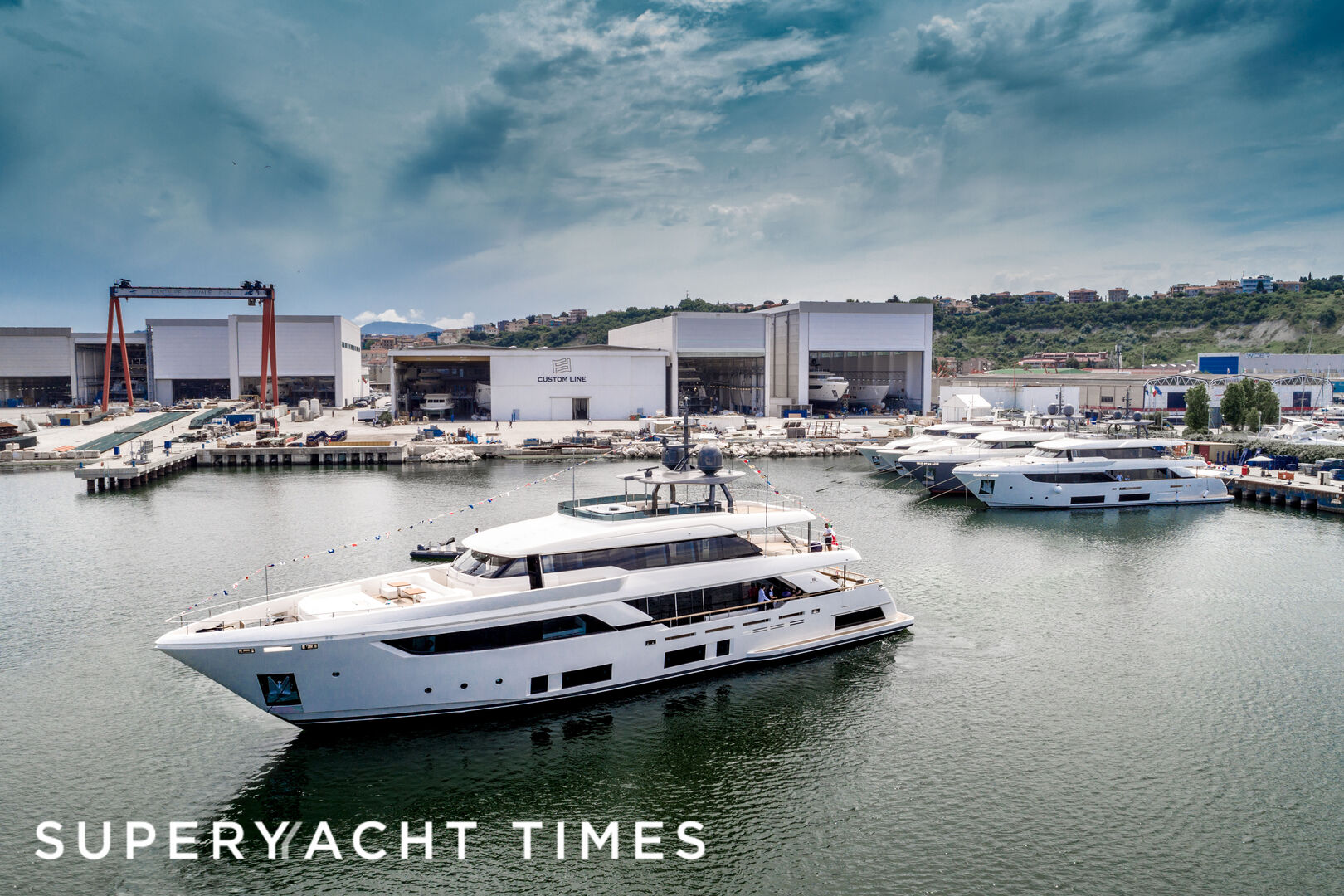 Navetta 37/05 launch at Custom Line in Ancona 