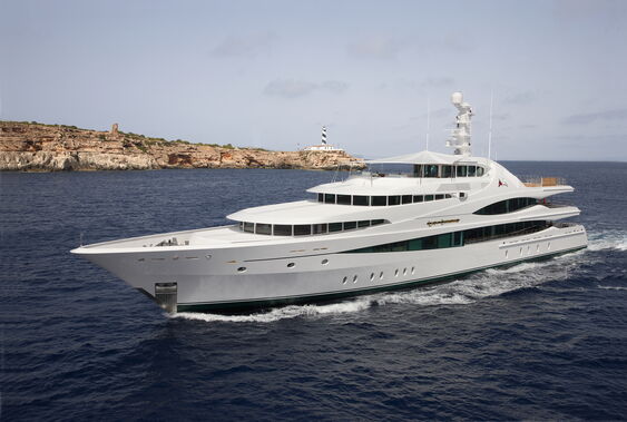 Lady Christine yacht cruising