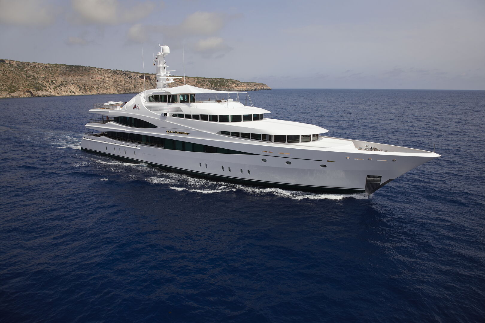 Lady Christine yacht cruising