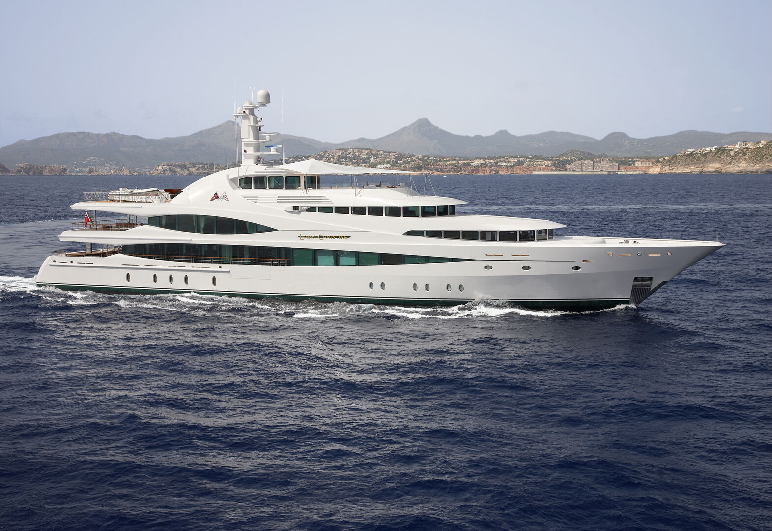 Lady Christine yacht cruising